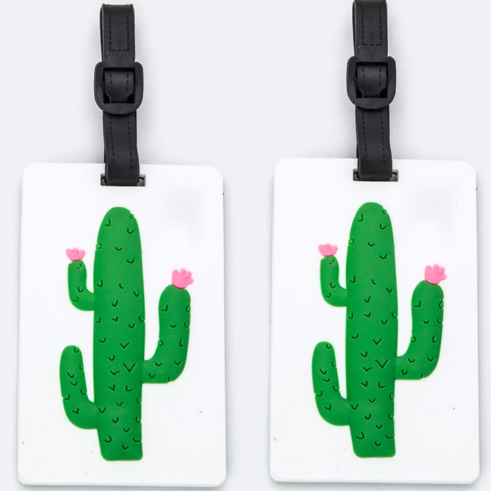 1️⃣🆓• WHITE🌵 Luggage Tags